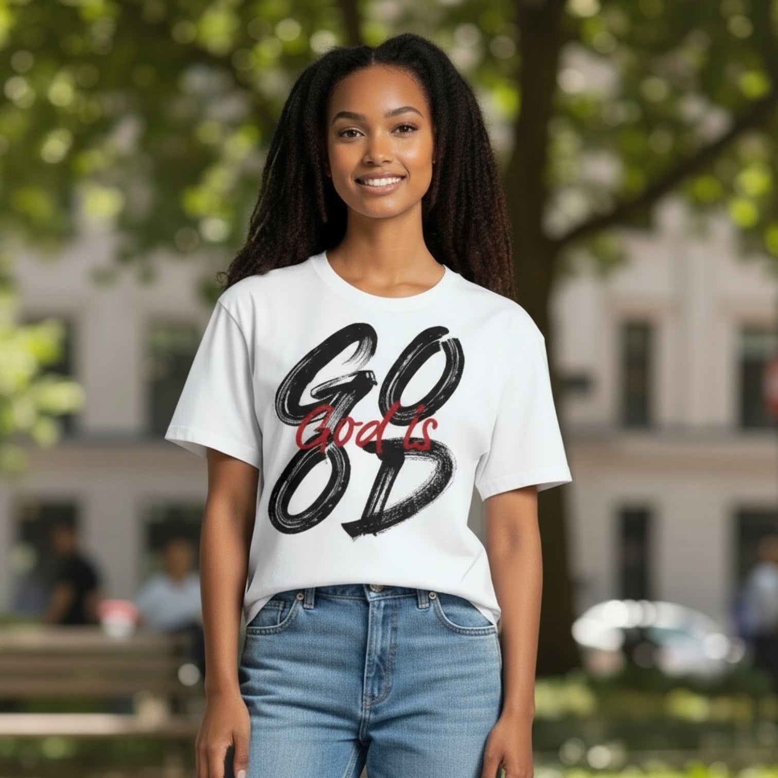 God Is Good | Inspirational Christian Graphic T-Shirt