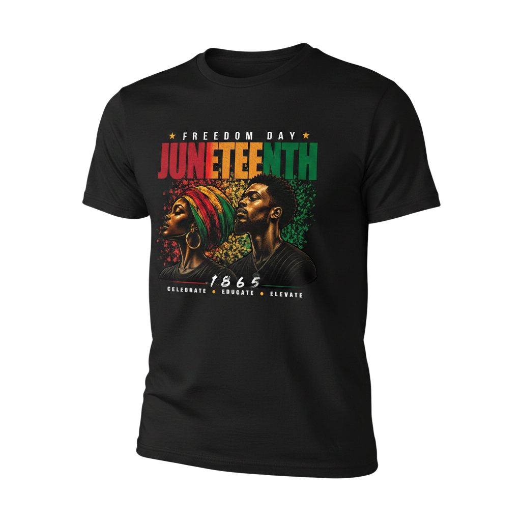 Juneteenth 1865 Freedom Day Shirt | Black History Streetwear Tee