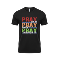 Pray On It. Pray Over It. Pray Through It.™ Christian T-Shirt